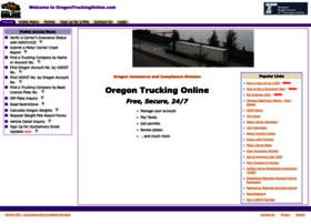 Oregontruckingonline.com thumbnail