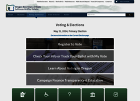 Oregonvotes.org thumbnail