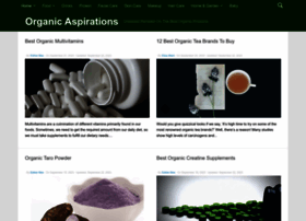Organicaspirations.com thumbnail