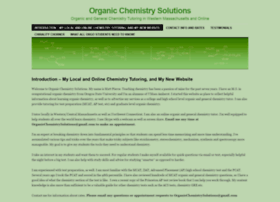 Organicchemistrysolutions.com thumbnail