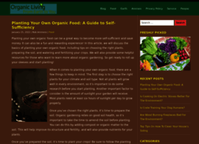 Organicfooddatabase.net thumbnail