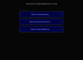 Organichomeremedies.com thumbnail