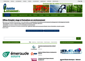 Orientation-environnement.com thumbnail