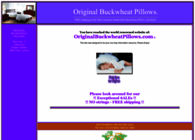 Originalbuckwheatpillows.com thumbnail