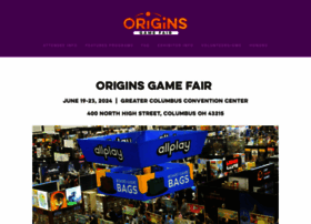 Originsgamefair.com thumbnail
