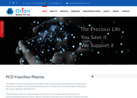 Orionbiotech.co.in thumbnail