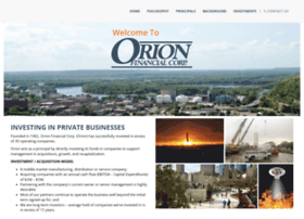 Orionfinancial.com thumbnail