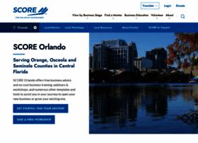 Orlando.score.org thumbnail