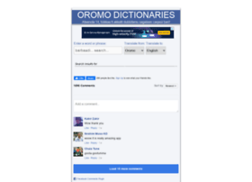 Oromodictionaries.com thumbnail
