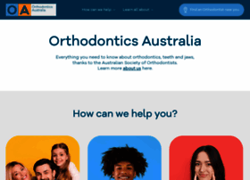 Orthodonticsaustralia.org.au thumbnail