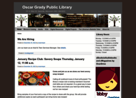 Oscargradylibrary.org thumbnail