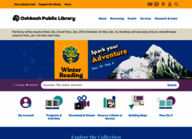 Oshkoshpubliclibrary.org thumbnail