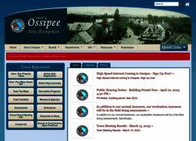 Ossipee.org thumbnail