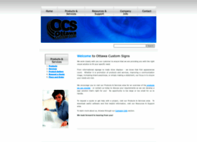 Ottawacustomsigns.com thumbnail