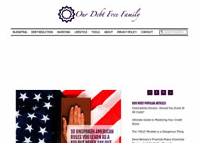 Ourdebtfreefamily.com thumbnail