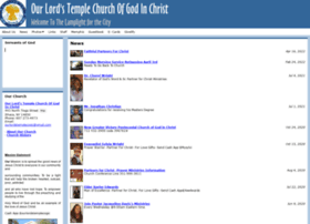 Ourlordstemplecogic.org thumbnail