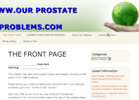 Ourprostateproblems.com thumbnail