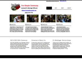 Oursimpleceremony.com thumbnail