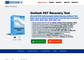 Outlook-recovery.msoutlooktools.com thumbnail
