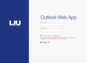 Outlook.liu.edu thumbnail Outlook.liu.edu thumbnail
