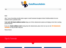 Outofhoursadmin.ie thumbnail