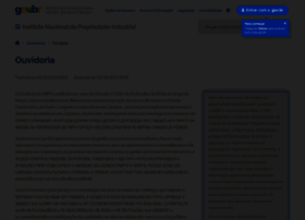 Ouvidoria.inpi.gov.br thumbnail