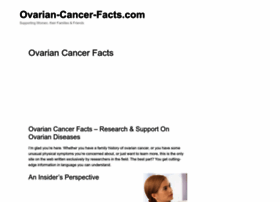 Ovarian-cancer-facts.com thumbnail