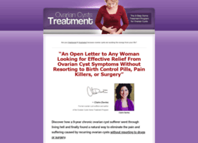 Ovariancyststreatment.com thumbnail