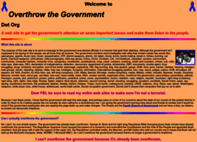 Overthrowthegovernment.org thumbnail