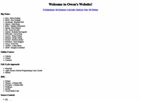 Owenzhao.com thumbnail