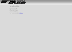owp.nscorp.com at WI. BIG-IP logout page