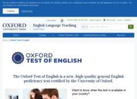 Oxfordtestofenglish.com thumbnail