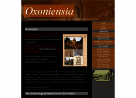 Oxoniensia.org thumbnail