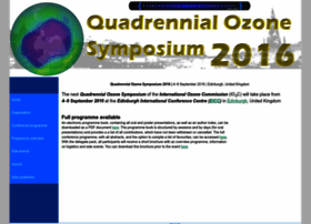 Ozone-symposium-2016.org thumbnail