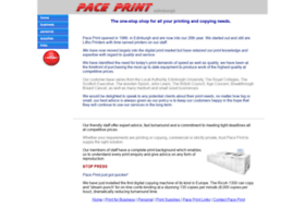 Paceprint.co.uk thumbnail