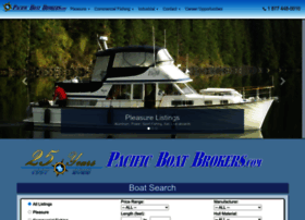 Pacificboatbrokers.com thumbnail