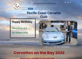 Pacificcoastcorvetteclub.org thumbnail