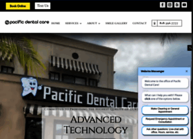 Pacificdentalcare.org thumbnail