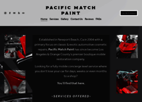Pacificmatchpaint.com thumbnail