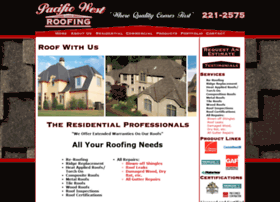 Pacificwestroofs.com thumbnail
