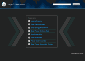 Page1power.com thumbnail