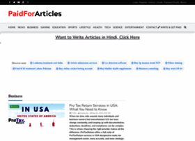 Paidforarticles.com thumbnail