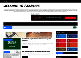 Pak24job.com thumbnail