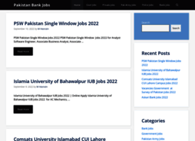 Pakistanbankjobs.com thumbnail