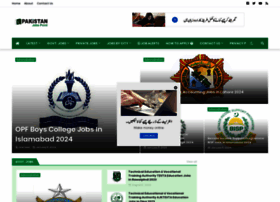 Pakistanjobspoint.com thumbnail