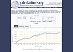 Paleolatitude.org thumbnail
