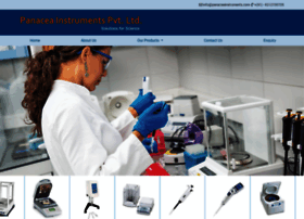 Panaceainstruments.com thumbnail