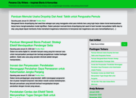 Panamacitywriters.org thumbnail