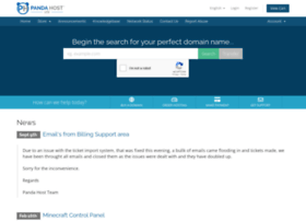 Pandahost.co.uk thumbnail