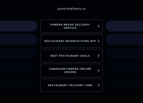 Paneradelivery.ca thumbnail